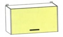 Шкаф над вытяжкой ШКН-718(лилия-лак) Импульс