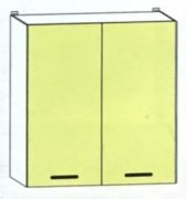 Навесной шкаф ШКН-722(лилия-лак) Импульс