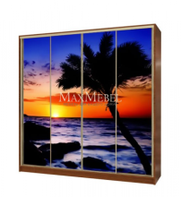 Шкафы купе 4-х дверные: 2400 мм