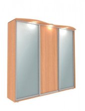 Шкафы купе трехдверные: 2300 мм