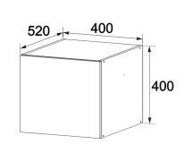 Брайт антресоль 400х520х400