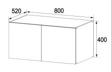 Брайт антресоль 800х520х400