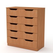 Комод-5М П(направляющие полного выдвижения)