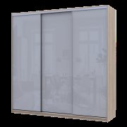 Шкаф купе Сити Лайт Слим Дуб Сонома Стекло Серое 225х60х225 Шкаф купе Сити Лайт Слим Дуб Сонома Стекло Серое 225х60х225