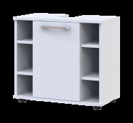 Тумба под умывальник Мира Белый ДСП 60х33х54