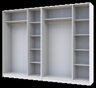 Шкаф для одежды Промо Белый 3+3 ДСП 270х48х204 Шкаф для одежды Промо Белый 3+3 ДСП 270х48х204