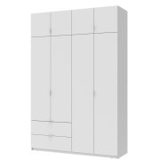 Распашной шкаф для одежды Лукас Белый 160х50х240 Распашной шкаф для одежды Лукас Белый 160х50х240