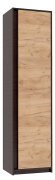 Шкаф "Брайт" 520х376х2000 h . Венге магия / Дуб крафт золотой Шкаф "Брайт" 520х376х2000 h . Венге магия / Дуб крафт золотой