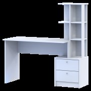 Офисный стол Т7 Белый 136х55х138