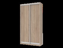 Шкаф купе Сити Лайт Дуб Cонома 2 ДСП 120х60х225 Шкаф купе Сити Лайт Дуб Cонома 2 ДСП 120х60х225