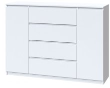 Комод "Брайт" 1392х376х950 h . Нимфея альба (Телескопические направляющие)