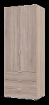 Распашной шкаф для одежды Гелар Cонома 2 ДСП 77,5х49,5х203,4