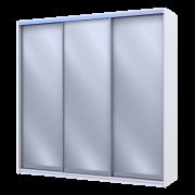 Шкаф купе Тамир Белый 3 Зеркала 225х60х225 Шкаф купе Тамир Белый 3 Зеркала 225х60х225