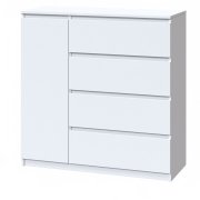 Комод "Брайт" 1000х376х950 h Нимфея альба (Телескопические направляющие, левосторонний)