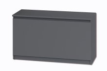 Тумба для обуви "Брайт" 900х376х511 h . Антрацит