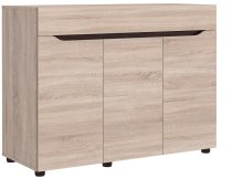 Комод для одежды "Аякс" 1200х376х900 мм . Дуб сонома/венге магия