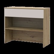 Тумба для обуви Сплит Дуб Артизан/Кашемир ДСП 94х39х80 Тумба для обуви Сплит Дуб Артизан/Кашемир ДСП 94х39х80