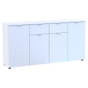 Комод Рон 7 Белый 4 фасада 2 шухляды 160х38х81 Комод Рон 7 Белый 4 фасада 2 шухляды 160х38х81