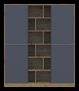 Шкаф для одежды Морган Дуб Артизан/Графит ДСП 180х38.5х210 Шкаф для одежды Морган Дуб Артизан/Графит ДСП 180х38.5х210