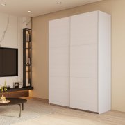 Шкаф купе G-Caiser Белый 2 ДСП / 3 части 180х60х240 Шкаф купе G-Caiser Белый 2 ДСП / 3 части 180х60х240