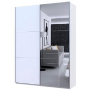 Шафа купе G-Caiser Белый 1 ДСП / 1 Зеркало 180х60х240 Шафа купе G-Caiser Белый 1 ДСП / 1 Зеркало 180х60х240