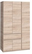 Шкаф "Брайт" 1221х520х2000 h . Дуб сонома (Телескопические направляющие, правосторонний) Шкаф "Брайт" 1221х520х2000 h . Дуб сонома (Телескопические направляющие, правосторонний)