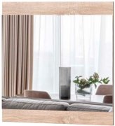 Зеркало "Брайт" 700х20х720 h . Дуб сонома