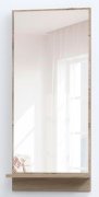 Зеркало "Брайт" 400х140х900 h . Дуб крафт серый