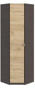 Угловой распашной шкаф для одежды "Тетрис" 620х620х2000 h Мастер Форм . Венге магия/Дуб крафт золотой Угловой распашной шкаф для одежды "Тетрис" 620х620х2000 h Мастер Форм . Венге магия/Дуб крафт золотой