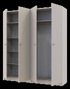 Комплект Промо с полками Кашемир 2+2 ДСП 180х48х204 Комплект Промо с полками Кашемир 2+2 ДСП 180х48х204