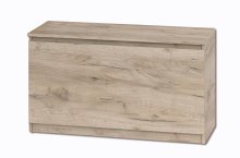 Тумба для обуви "Брайт" 900х376х511 h . Дуб крафт серый