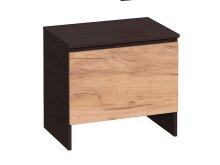 Тумба для обуви "Брайт" 550х376х500 h . Венге магия / Дуб крафт золотой (телескоп. направл.)