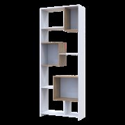 Этажерка Высокая B1S Белый/Дуб эвок 81х30х210 Этажерка Высокая B1S Белый/Дуб эвок 81х30х210