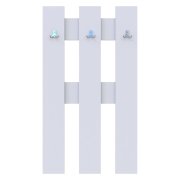 Вешалка для одежды Н1 Белый 65х3,2х115 Вешалка для одежды Н1 Белый 65х3,2х115