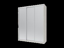 Шкаф купе Сити Лайт Белое дерево 3 Зеркала 180х60х225