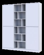 Шкаф для одежды Морган Белый ДСП 180х38.5х210 Шкаф для одежды Морган Белый ДСП 180х38.5х210