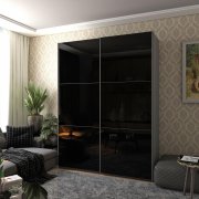 Шкаф купе G-Caiser Графит 2 Стекла / 3 части 180х60х240 Шкаф купе G-Caiser Графит 2 Стекла / 3 части 180х60х240