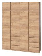 Шкаф "Брайт" 2000х520х2400 h . Дуб крафт золотой (Телескопические направляющие) Шкаф "Брайт" 2000х520х2400 h . Дуб крафт золотой (Телескопические направляющие)