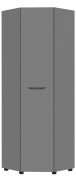 Угловой шкаф "Аякс" 656 / 656 / 2000 h . Антрацит Угловой шкаф "Аякс" 656 / 656 / 2000 h . Антрацит