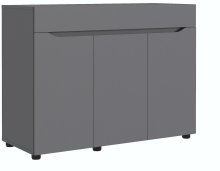 Комод для одежды "Аякс" 1200х376х900 мм . Антрацит