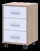 Тумба Т3 Дуб сонома/Белый 43х42х66,4