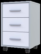 Тумба Т3 Серый/Белый 43х42х66.4