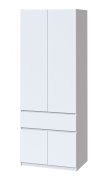 Шкаф "Брайт" 800х520х2000 h . Нимфея Альба (Телескопические направляющие) Шкаф "Брайт" 800х520х2000 h . Нимфея Альба (Телескопические направляющие)