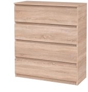 Комод "Брайт" 900х376х950 h . Дуб сонома (телескопические направляющие)