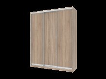 Шкаф купе Сити Лайт Дуб Cонома 3 ДСП 180х60х225