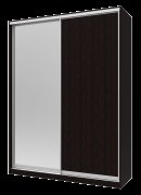 Шкаф купе Сити 24 Венге 1 ДСП / 1 Зеркало 180х60х240 Шкаф купе Сити 24 Венге 1 ДСП / 1 Зеркало 180х60х240