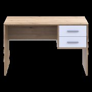 Офисный стол Т2 Дуб Евок/Белый 120х60х75