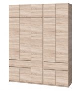 Шкаф с антресолью "Брайт" 2021х520х2400 h . Дуб сонома Шкаф с антресолью "Брайт" 2021х520х2400 h . Дуб сонома