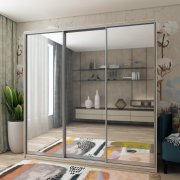 Шкаф купе Сити Лайт Дуб сонома 3 Зеркала 225х60х225 Шкаф купе Сити Лайт Дуб сонома 3 Зеркала 225х60х225