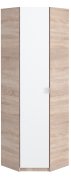 Угловой распашной шкаф для одежды "Тетрис" 620х620х2000 h Мастер Форм . Дуб сонома/белый Угловой распашной шкаф для одежды "Тетрис" 620х620х2000 h Мастер Форм . Дуб сонома/белый